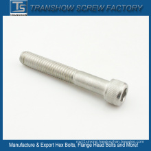 Stainless Steel Hex Socket Cap Knurled Head Bolt